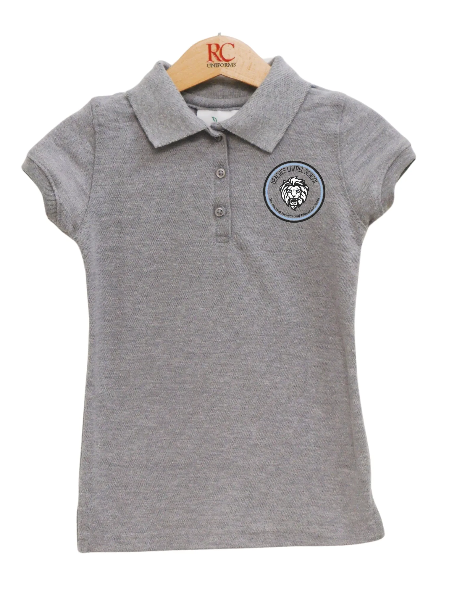 Girls Cap Sleeve Polo Shirt (New Logo)