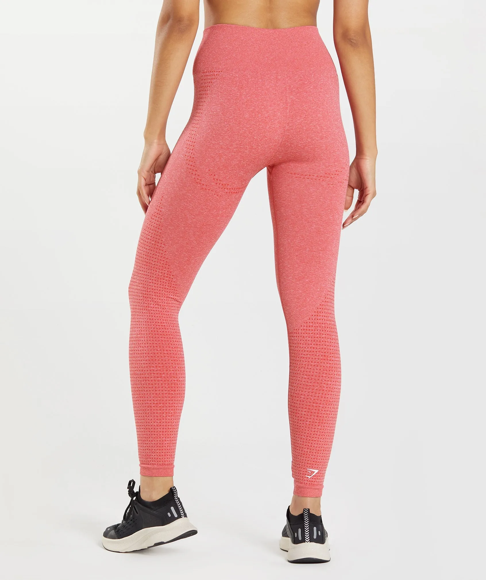 Gymshark Vital Seamless 2.0 Leggings - Chilli Red Marl