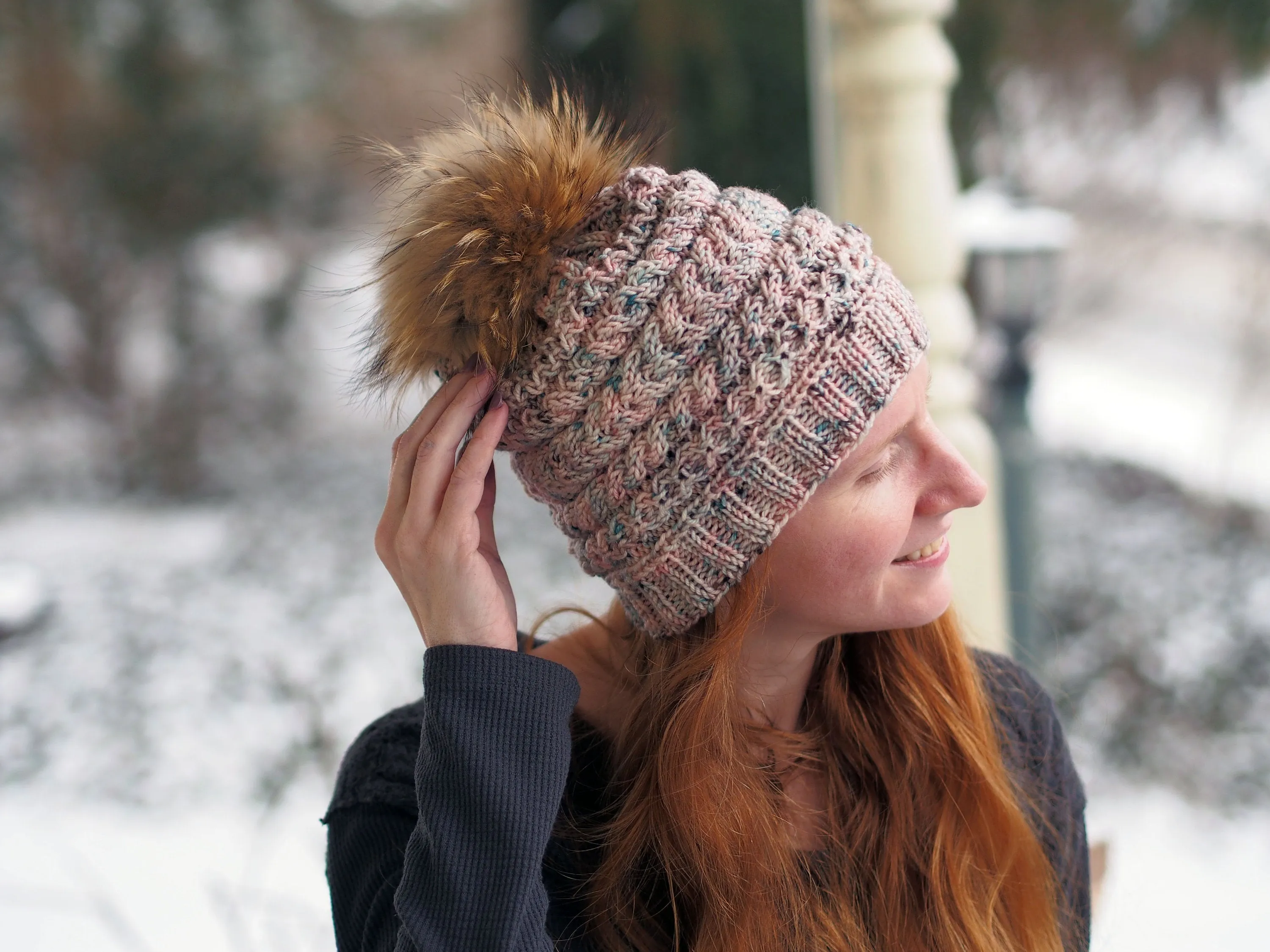 Halyard Hat Knitting Pattern DK Weight