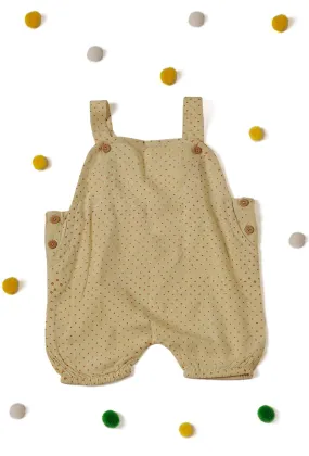 Happy Beige Bamboo Cotton Romper