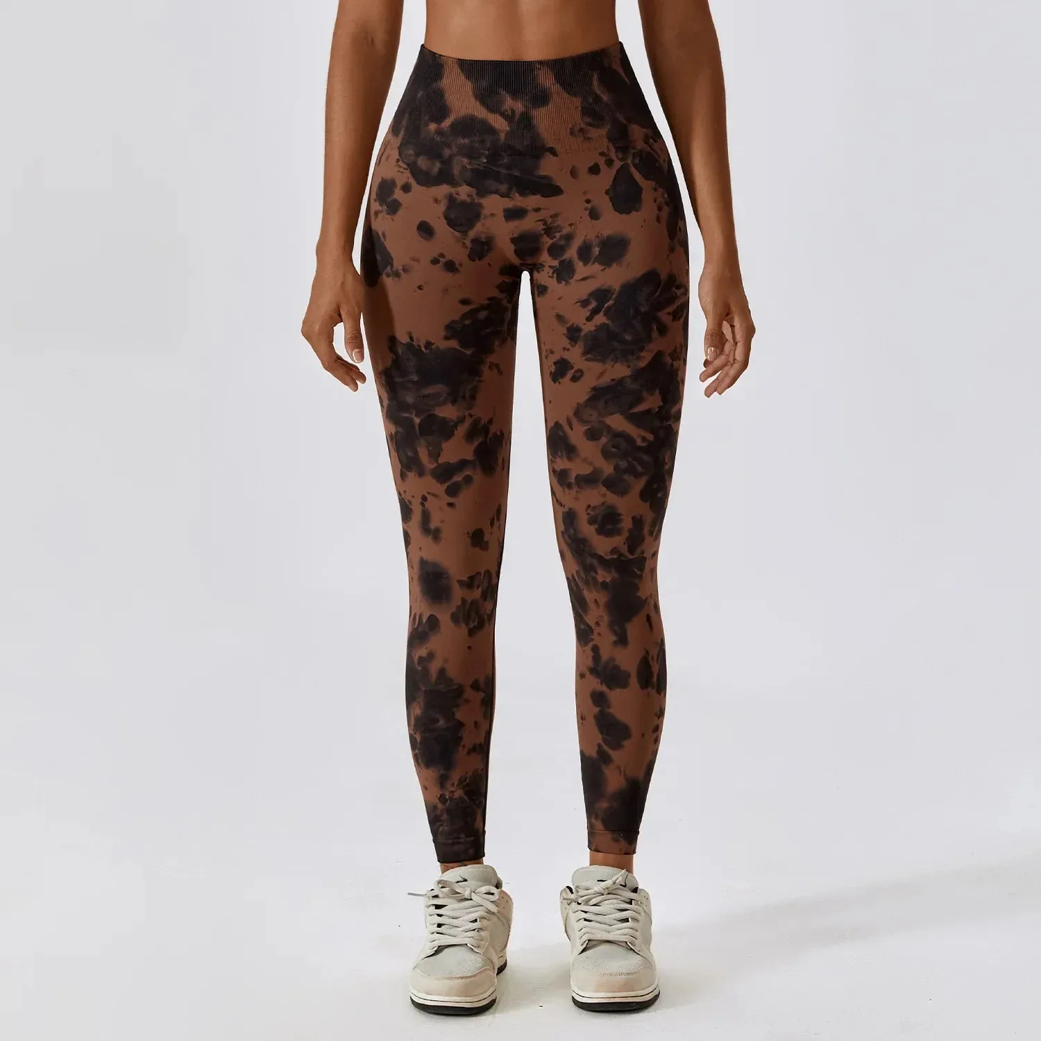 Hearuisavy Tie-Dye Push Up Women's Fitness Leggings