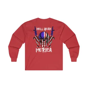 Hell Yeah Merica Long Sleeve Tee