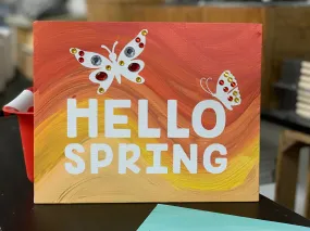 Hello Spring Canvas Project