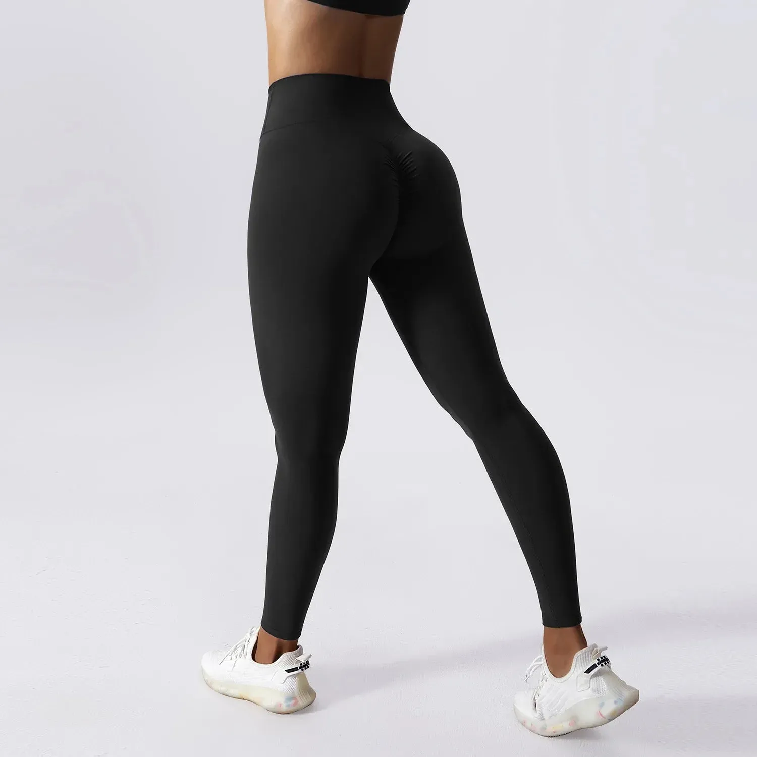 High Waist Push Up Booty Running Fitness Tights Yoga Clothing Sports Leggings for Women