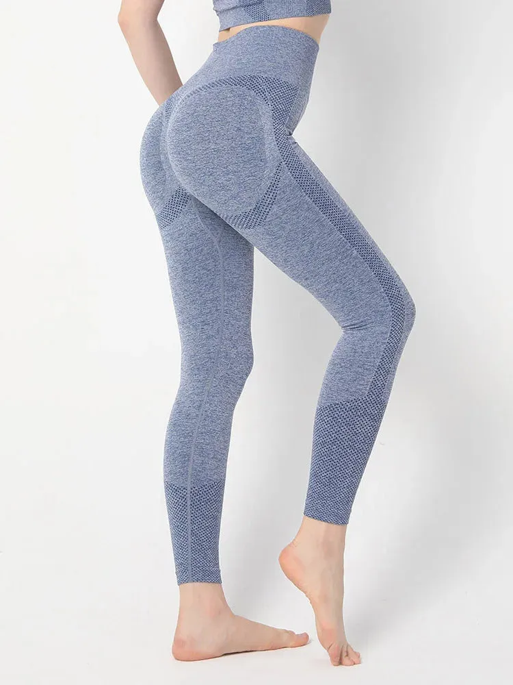 High Waist Seamless Push Up Butt Lifting Legging