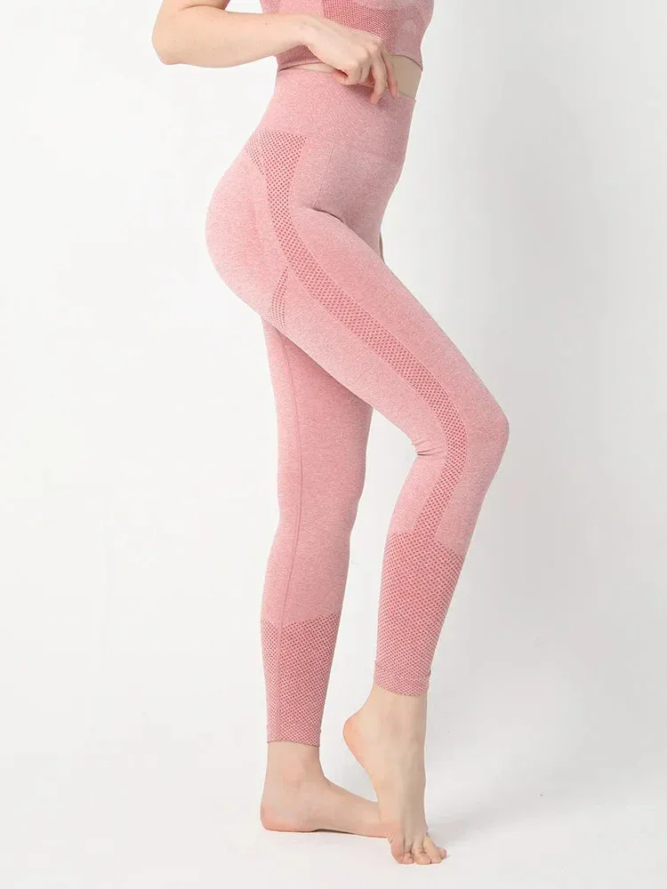 High Waist Seamless Push Up Butt Lifting Legging