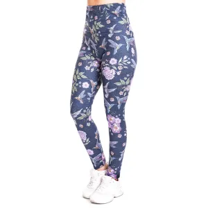 Humming bird imitate Jeans Print Legging Push Up Fashion Pants High Waist Workout Jogging For Women Athleisure Training Leggings