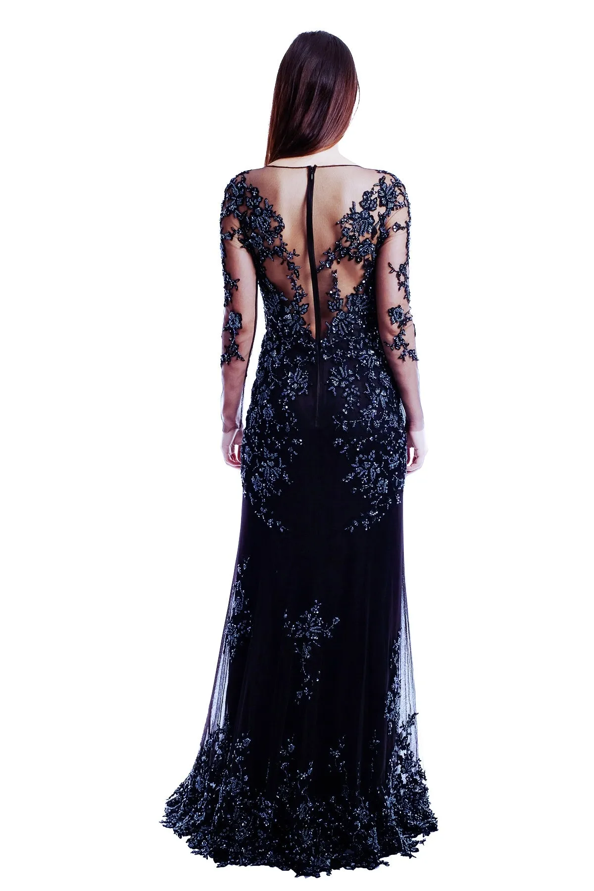 Julippa Long Sleeves Lace Gown