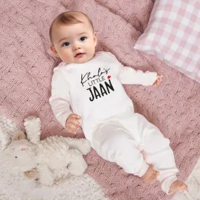 Khala's Little Jaan Embroidered Baby Romper