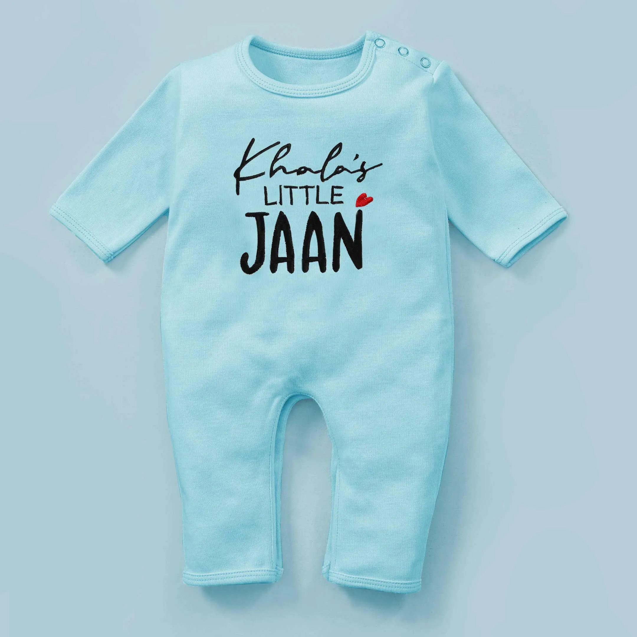 Khala's Little Jaan Embroidered Baby Romper