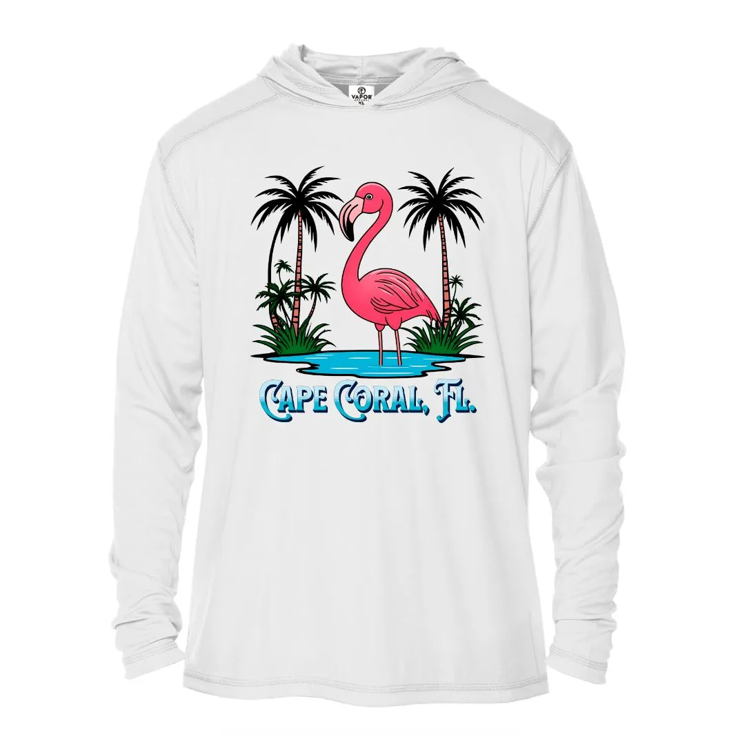 Kids Flamingo Sun Shirt - UPF50 Sun Protection Beach Shirt