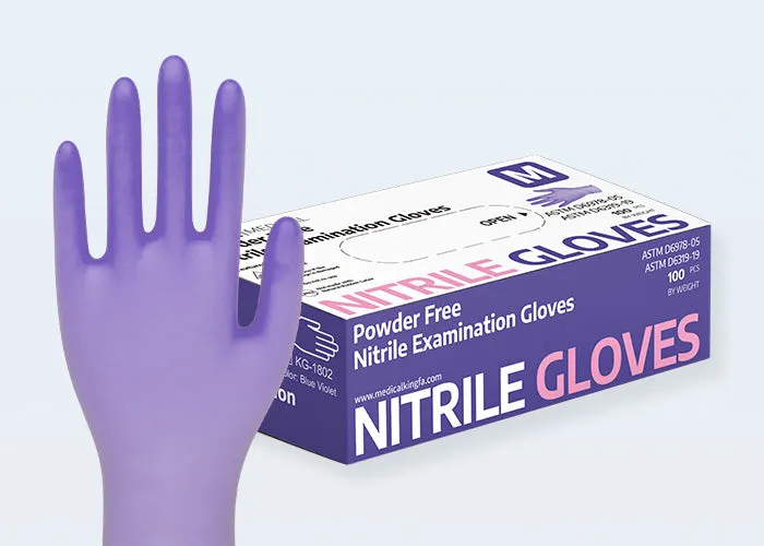 Kingfa Medical Purple gloves - Box