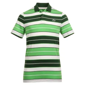 Lacoste Golf Block Stripe Polo Shirt SS24