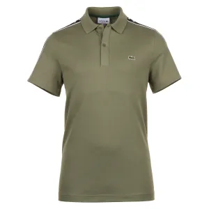 Lacoste Logo Stripe Pique Polo Shirt FA24