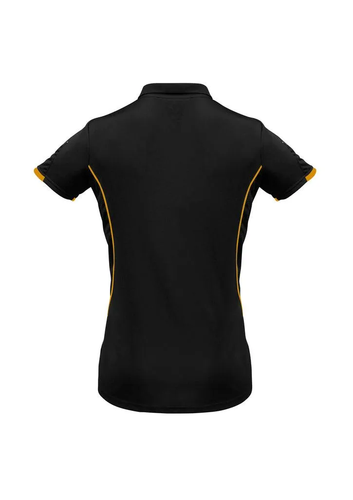 Ladies Razor Polo Black/Gold