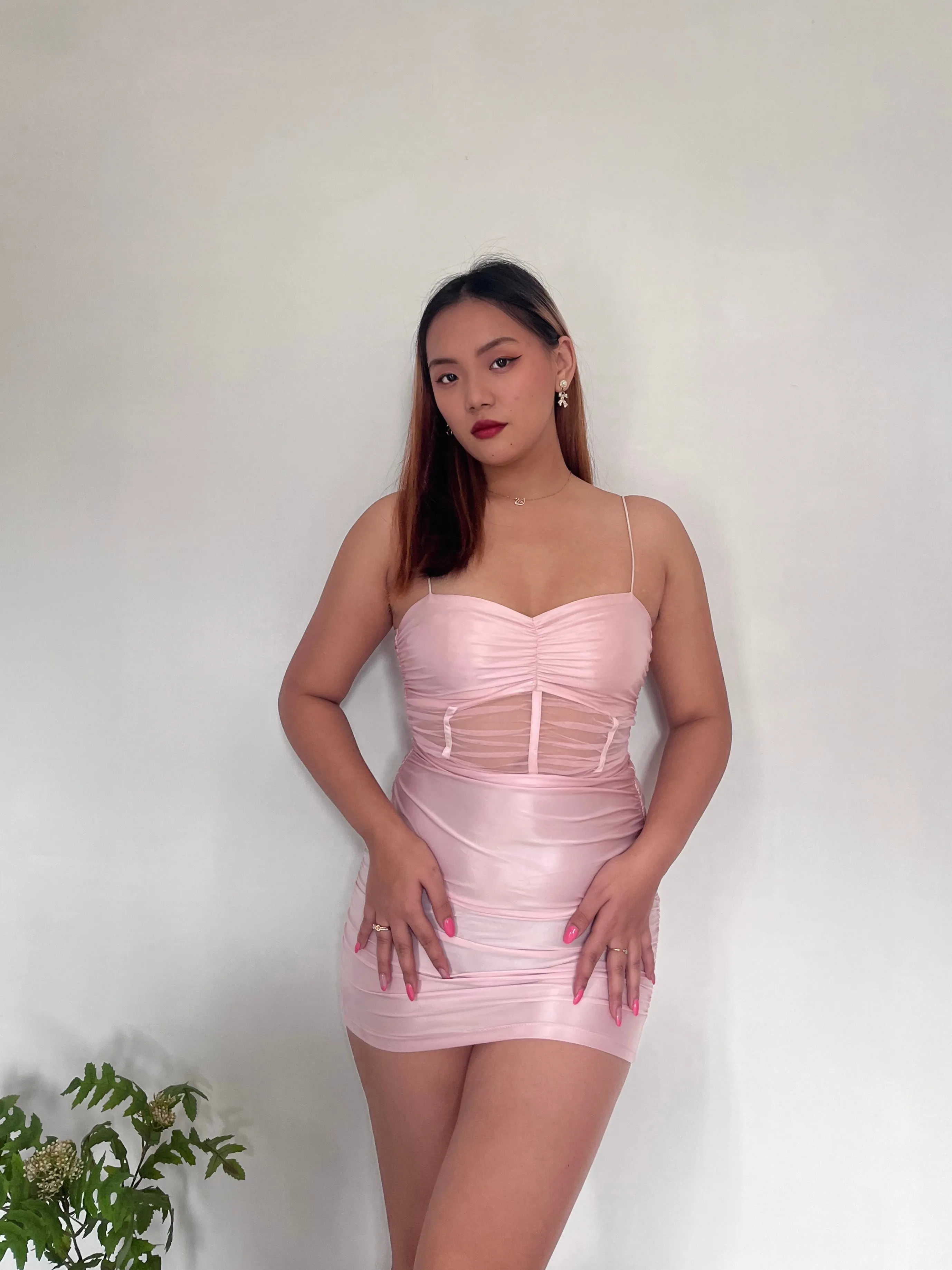 Lexy pink dress