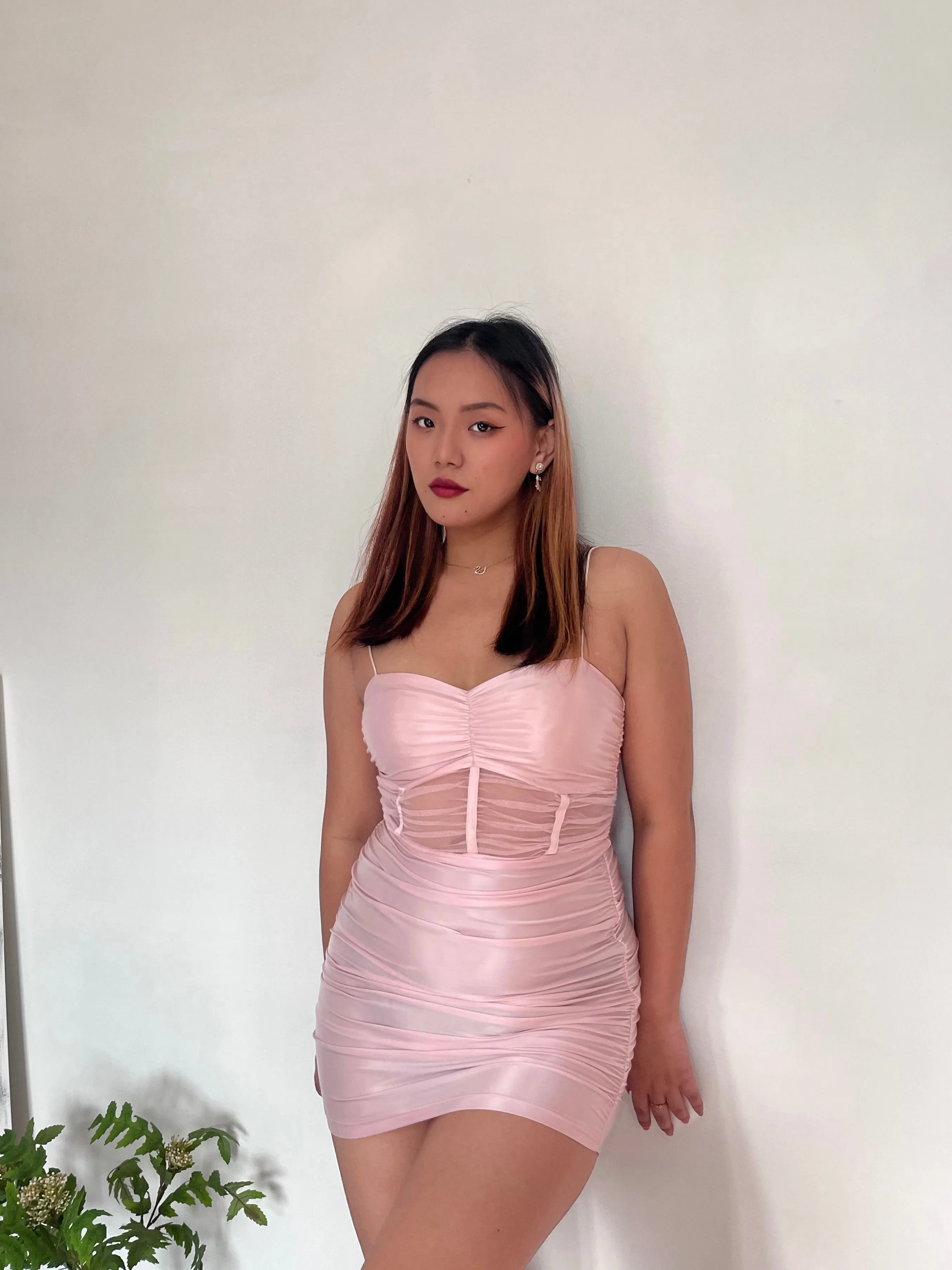 Lexy pink dress