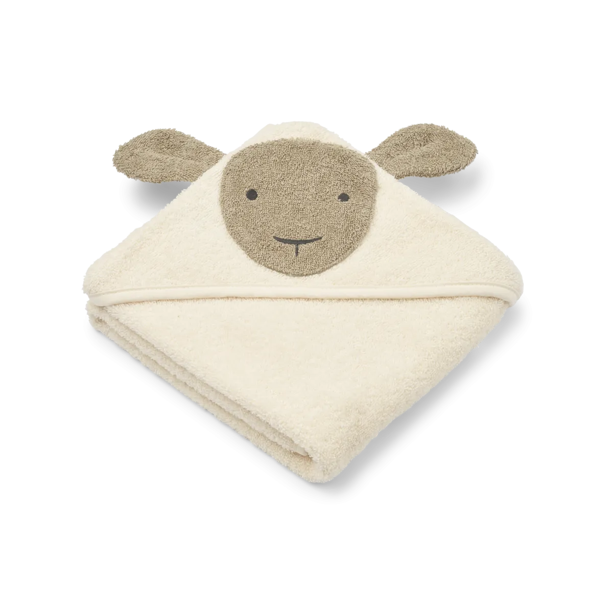 Liewood Albert Sheep Hooded Towel | Creme de la creme