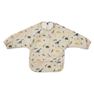 Liewood Merle Cape Bib With sleeves | Dino mix