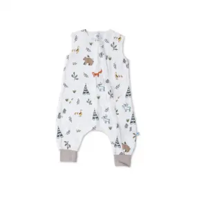 Little Unicorn Cotton Muslin Sleep Romper - Forest Friends