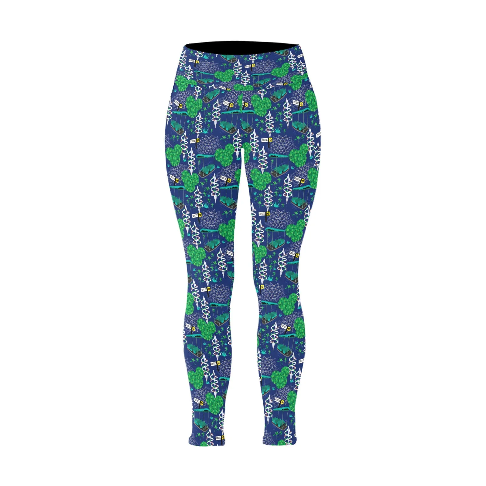 Living With The Land Women's Plus Size Athletic Leggings