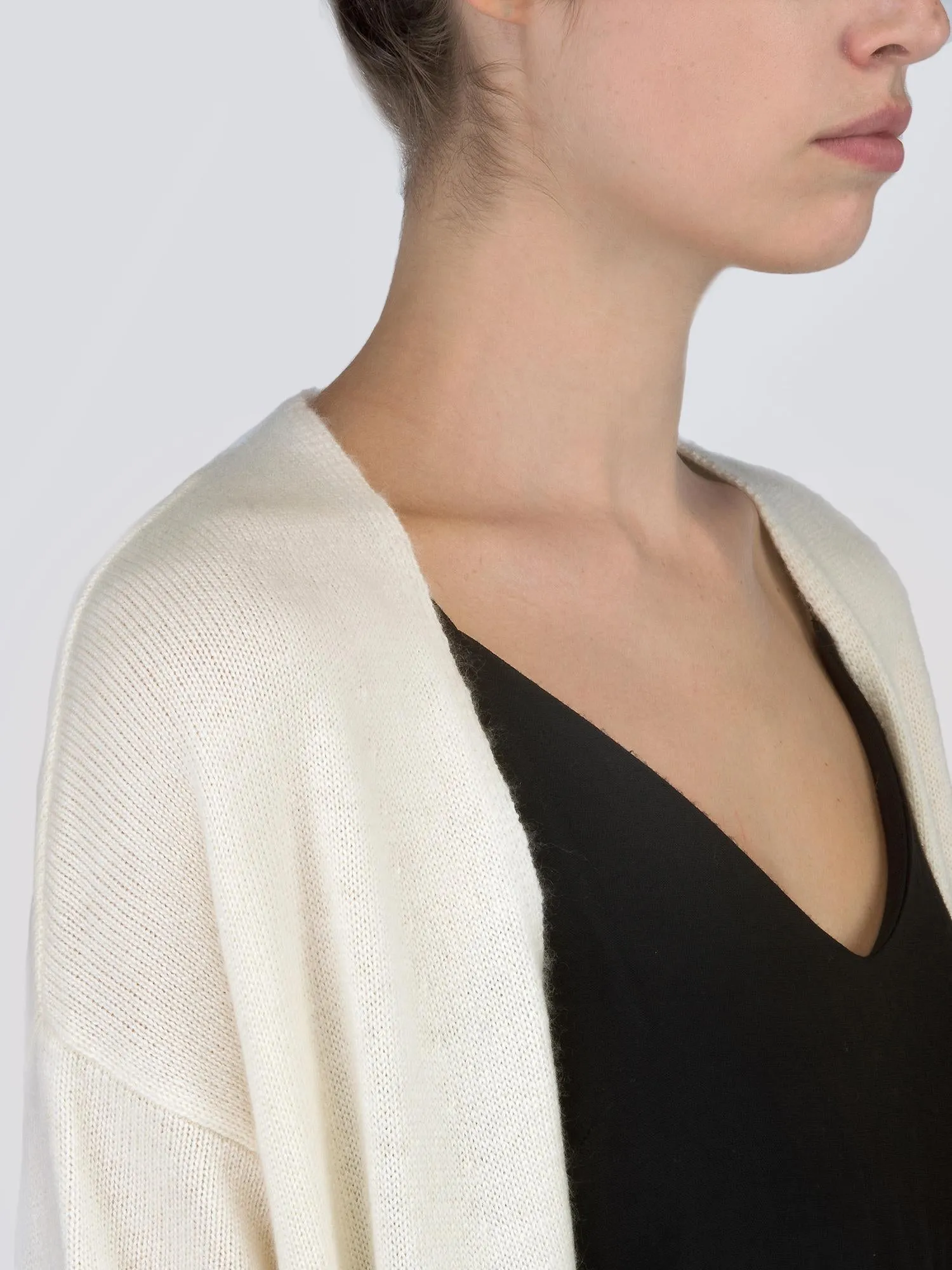 Long Cardigan_Ivory