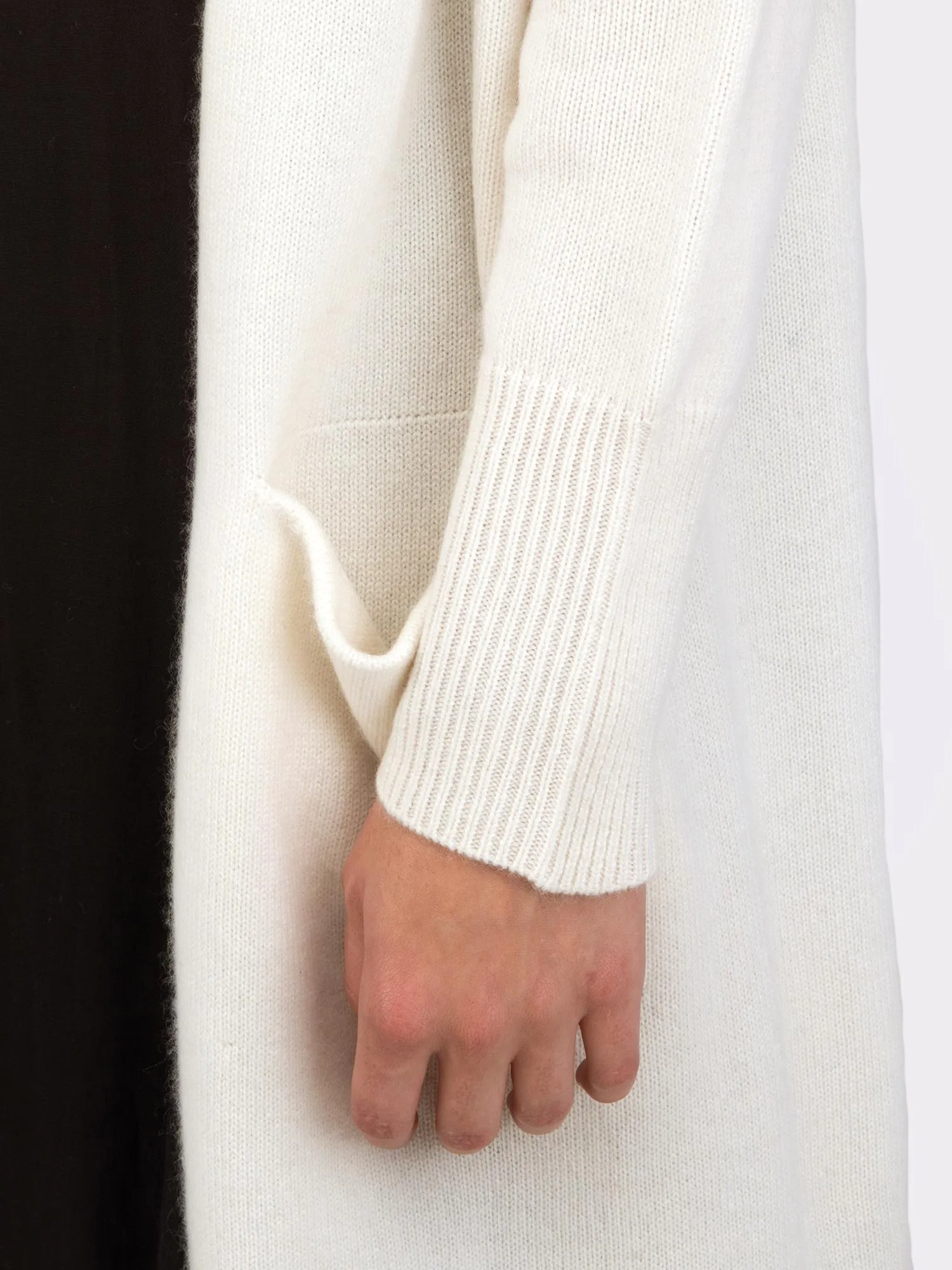 Long Cardigan_Ivory