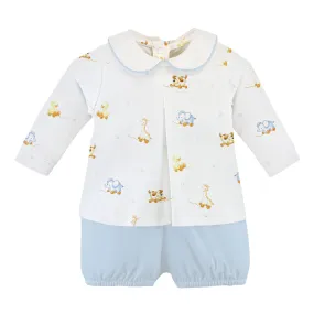 Long Sleeve, Softest Pima Toys Diaper Set