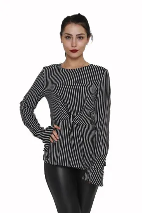 Long Sleeve Striped Top