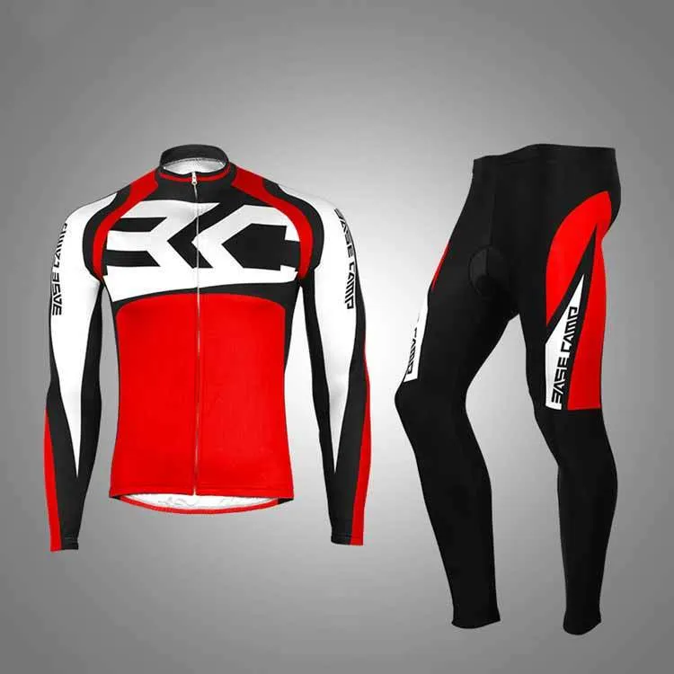 Long-Sleeved Cycling Clothing Suit