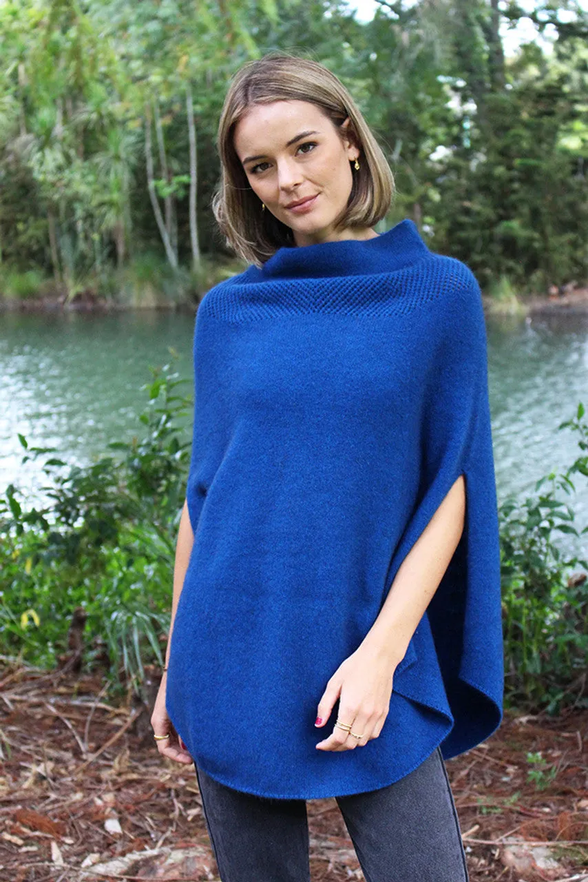 Lothlorian Jules Poncho - Possum Merino 9984