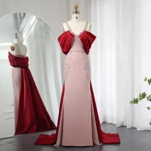 Luxury Embellished Floor-Length Dress with Cape