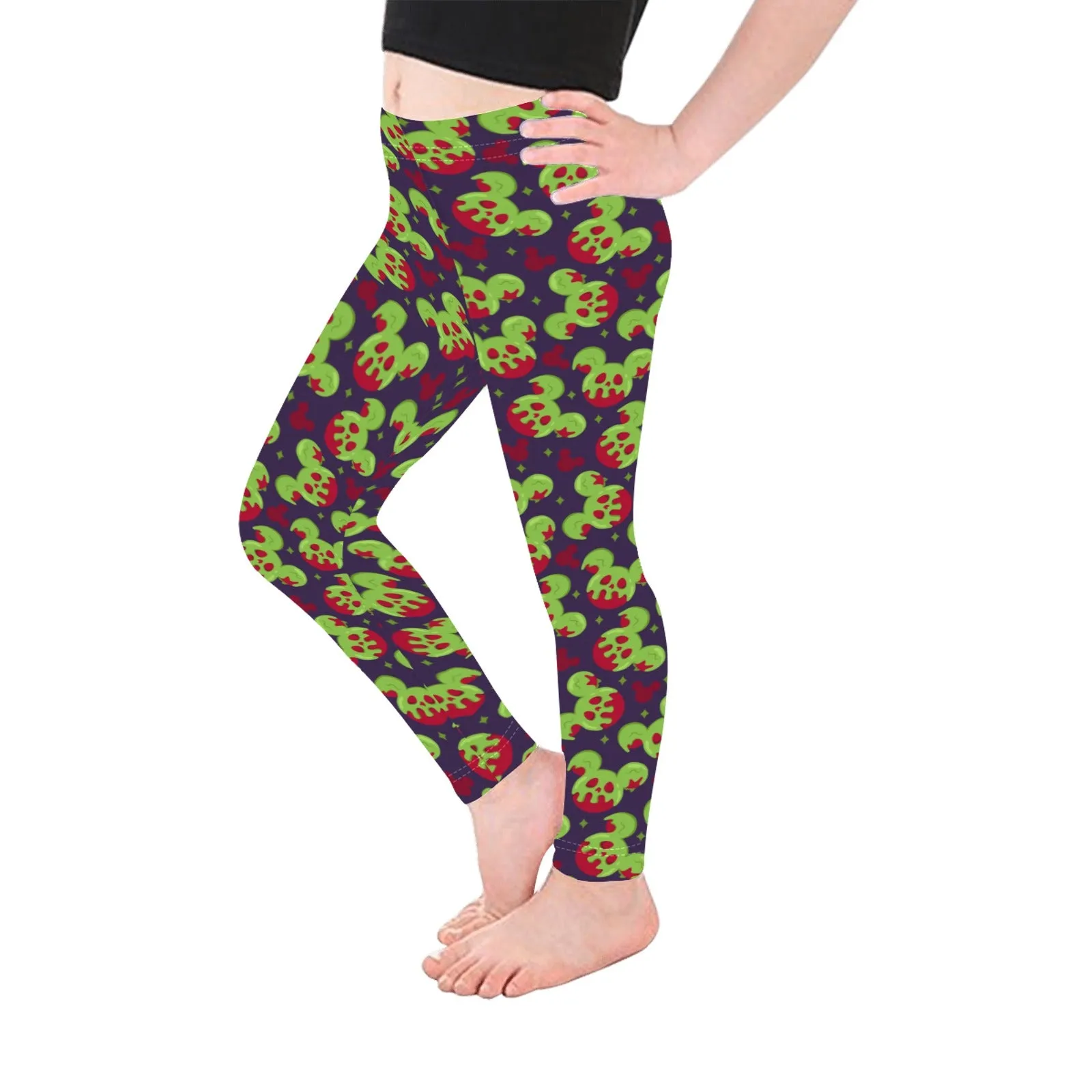 Magical Evil Apple Kid's Leggings