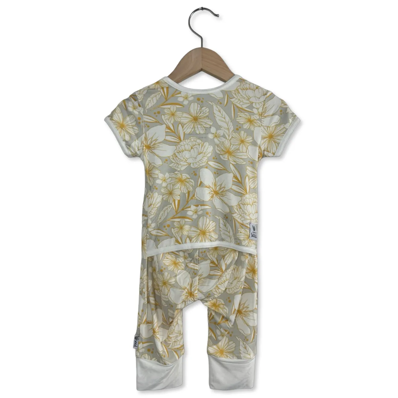 Magnolia Blossom Kid’s Short Long Romper