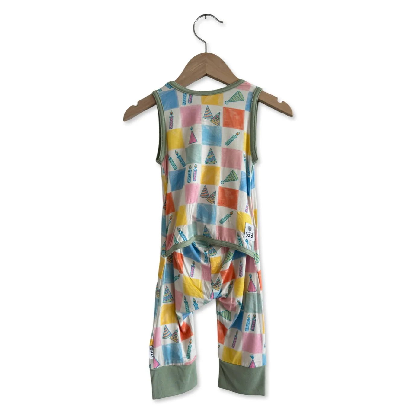 Make A Wish Sleeveless Romper