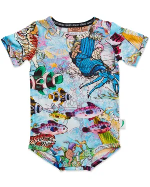 May Gibbs Organic Romper - Waterworld