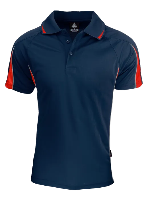 Mens Eureka Polo Navy/Red