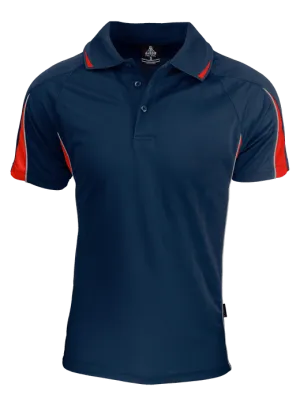 Mens Eureka Polo Navy/Red