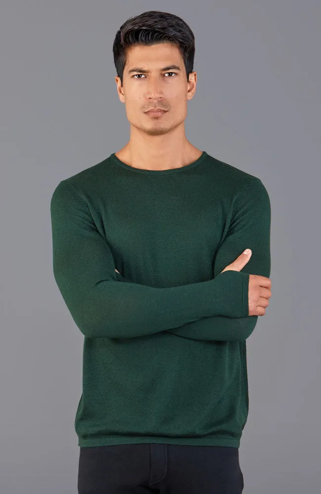 Mens Heavyweight Merino Activewear Training Top