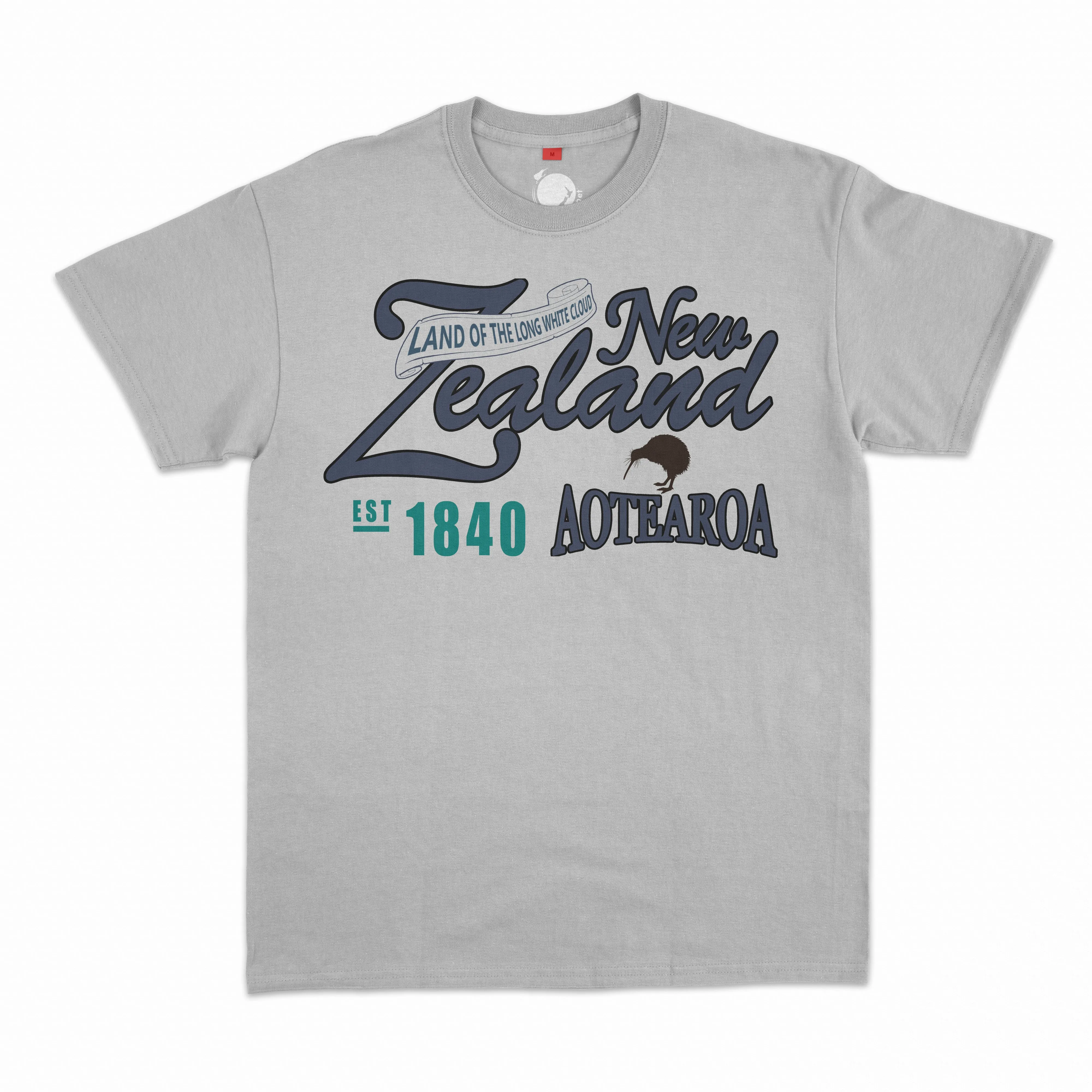 Mens New Zealand T Shirt - New Zealand Aotearoa