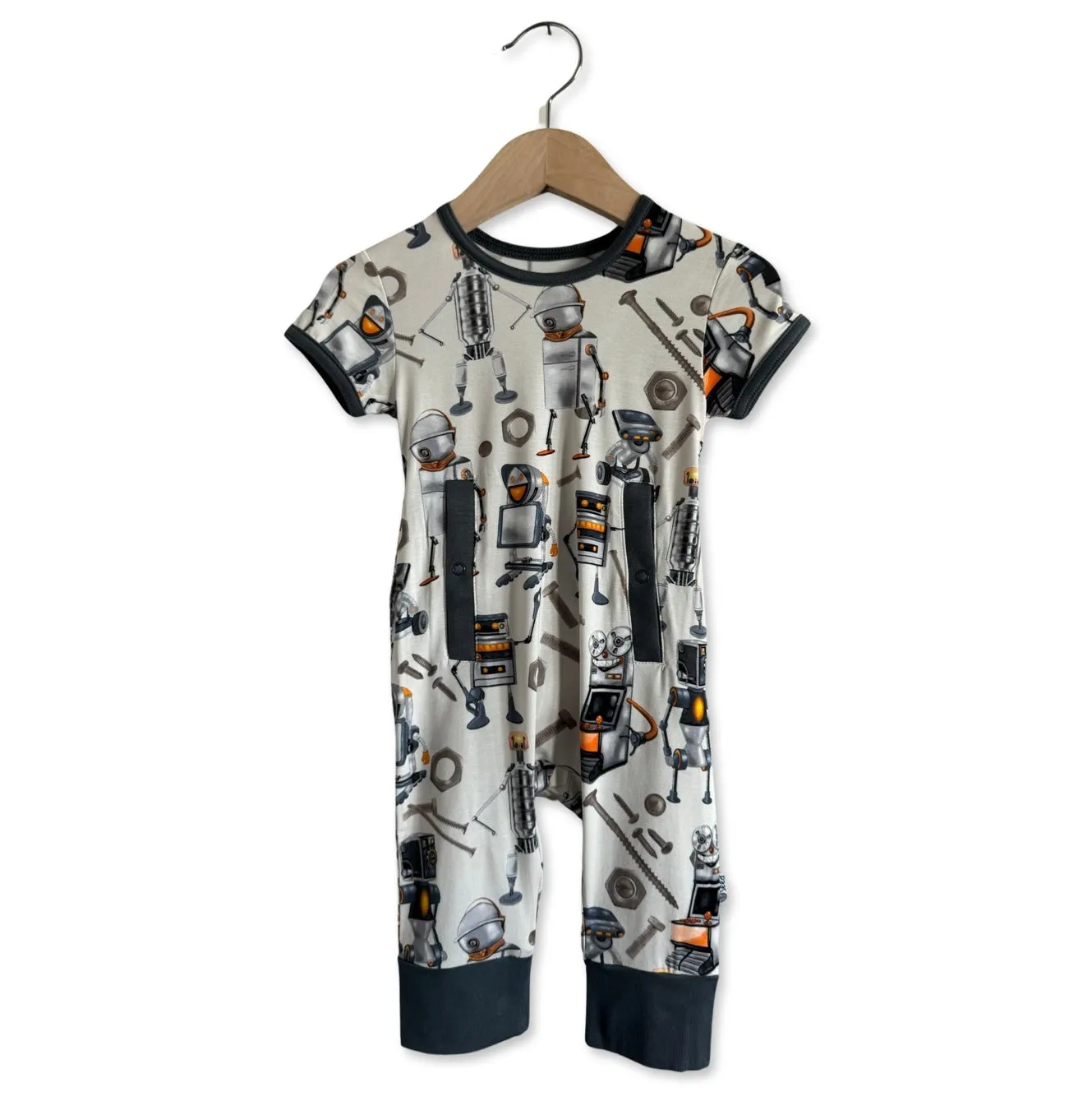 Metal Heads Adaptive Tube Access Short Long Romper