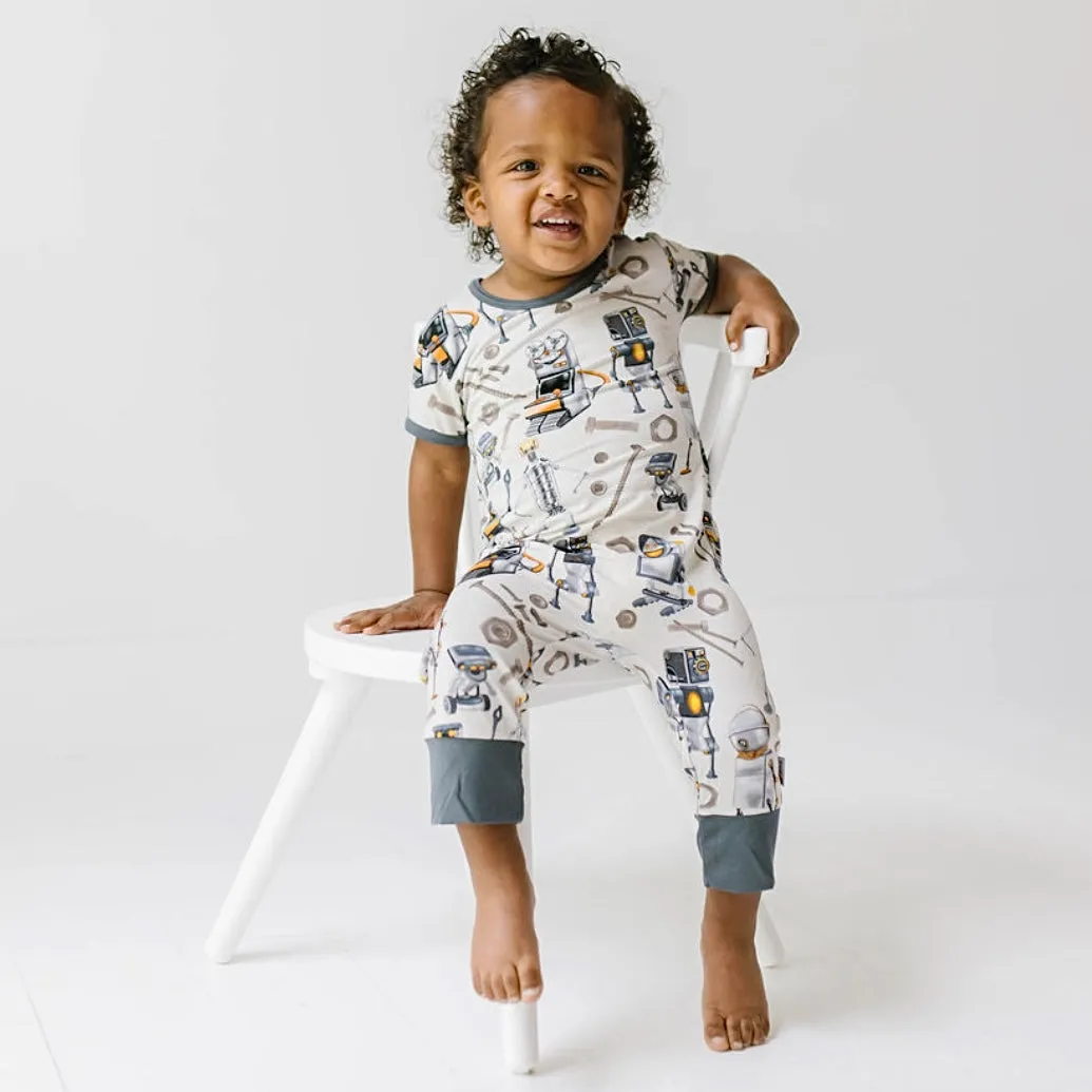 Metal Heads Big Kid Short Long Romper