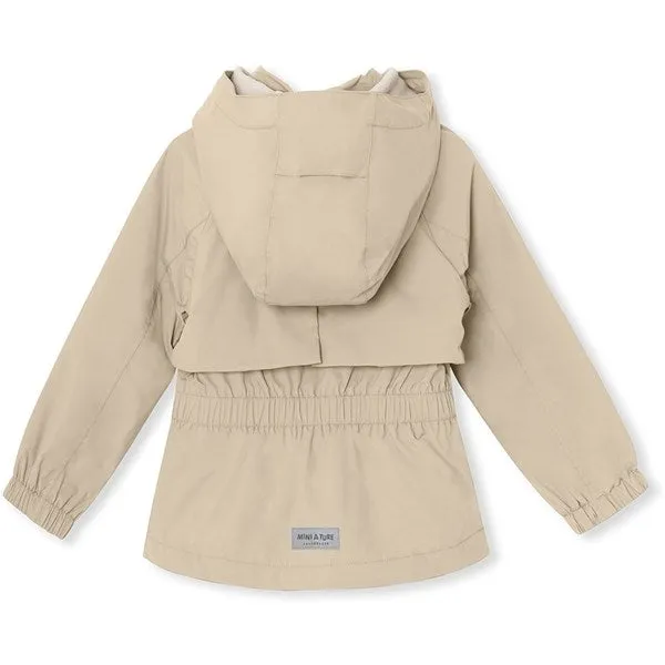 MINI A TURE ALGEA Spring Jacket w/Fleece Lining Sesame