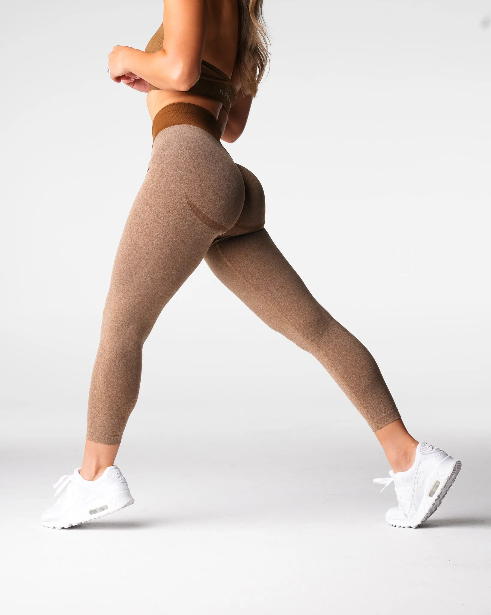 Mocha Knockout Seamless Leggings