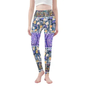 Multi Visual Womens Soft Legging Yoga Pants