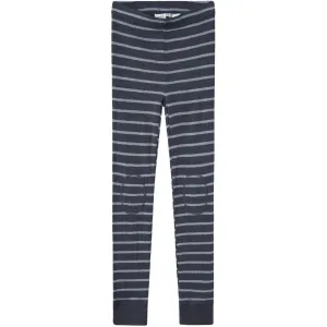 Name It Ombre Blue Wang Wool Needle Long Johns Stripe