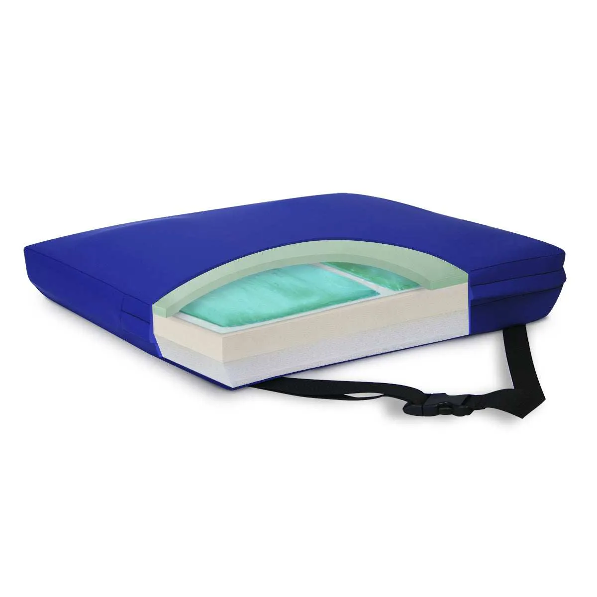 NY Ortho APEX CORE Wheelchair Gel-Foam Cushion High Density