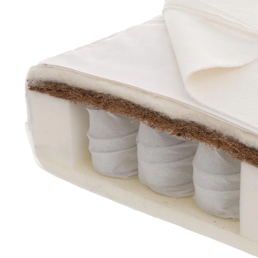 Obaby Moisture Management Dual Core Coir/Pocket Sprung Cot Bed Mattress (140x70cm)