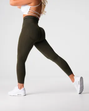 Olive Contour 2.0 Seamless Leggings