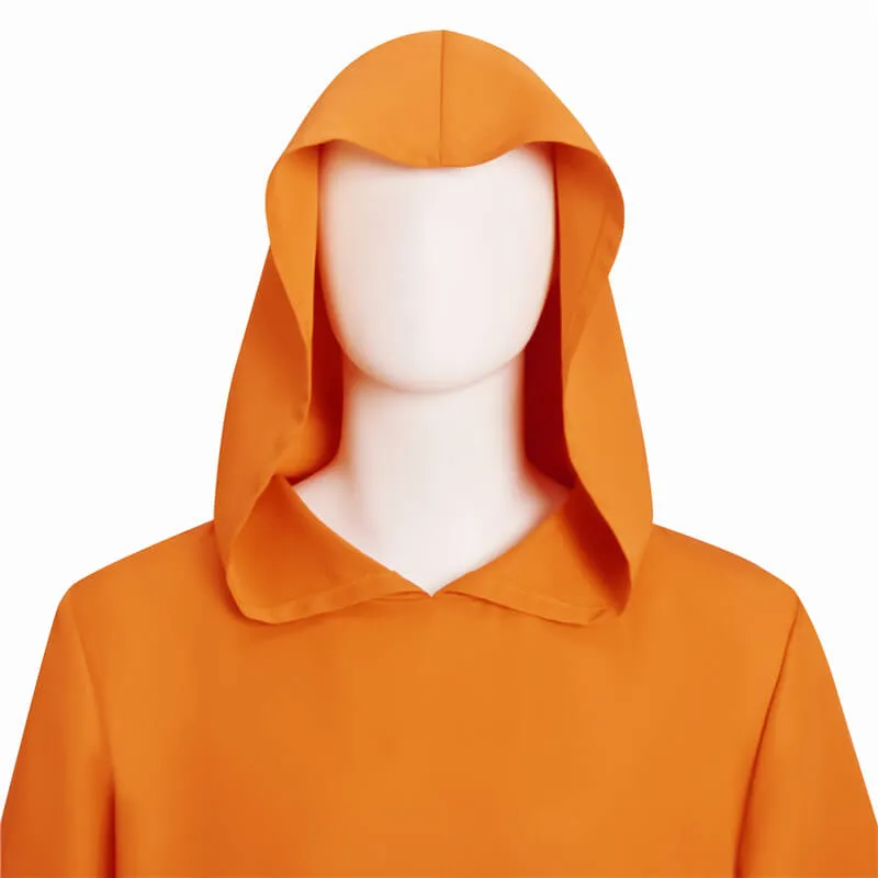 Orange Wizard Robe Shadow Wizard Money Gang Costume Cape Cloak with Hooded BEcostume